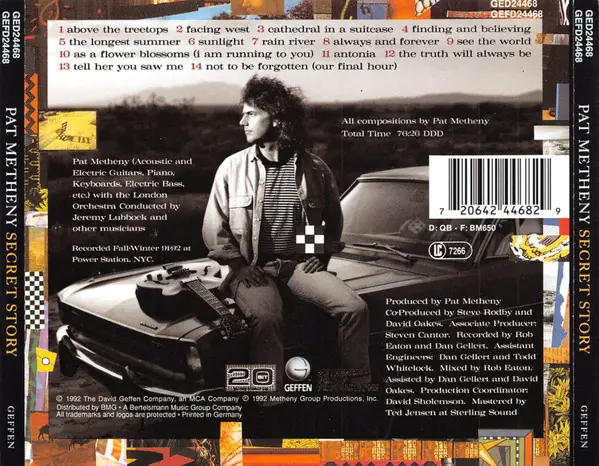 Pat Metheny - Secret Story 뒷면