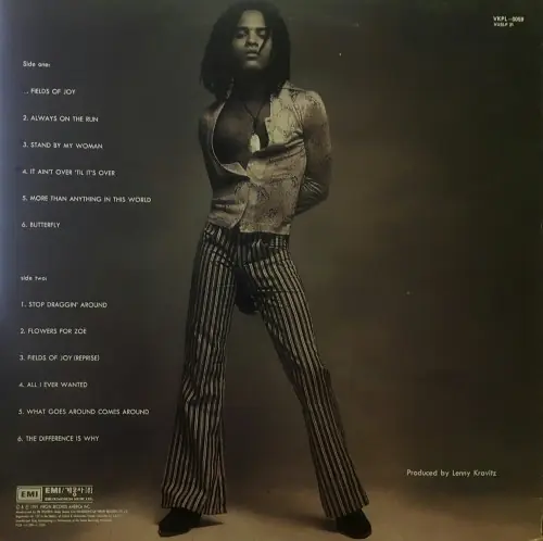 Lenny Kravitz - Mama Said 뒷면