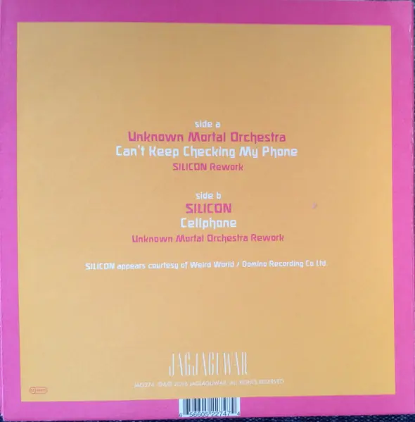 Unknown Mortal Orchestra / Silicon - Phone 뒷면