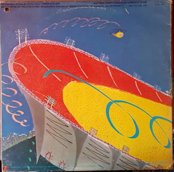 The Rolling Stones - Still Life (American Concert 1981) 뒷면