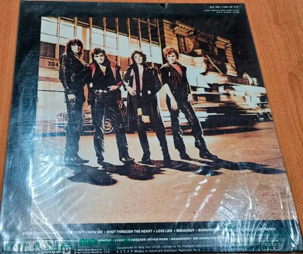 Bon Jovi - Bon Jovi 뒷면