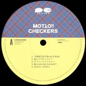 チェッカーズ - もっと！チェッカーズ = Motto!! Checkers 뒷면
