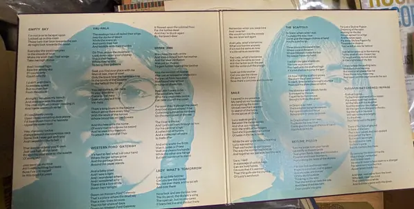 Elton John - Empty Sky 뒷면