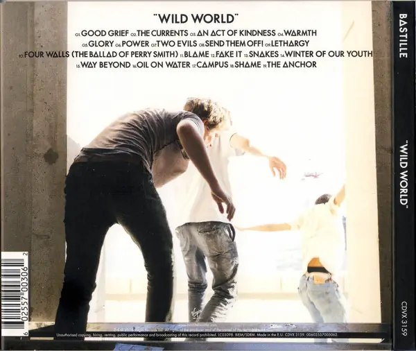 Bastille - Wild World 뒷면