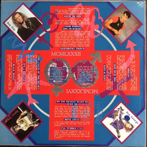 Culture Club - This Time - The First Four Years 뒷면