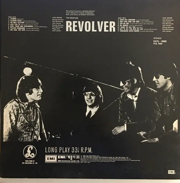 The Beatles - Revolver 뒷면