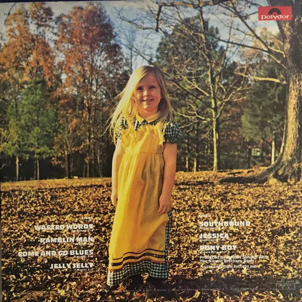 The Allman Brothers Band - Brothers And Sisters 뒷면
