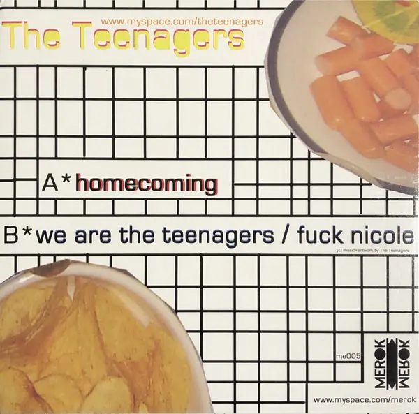 The Teenagers - Homecoming 뒷면