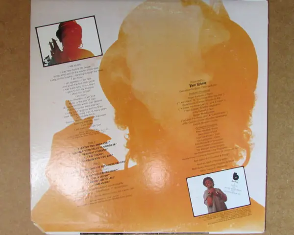 Carmen McRae - I Am Music 뒷면