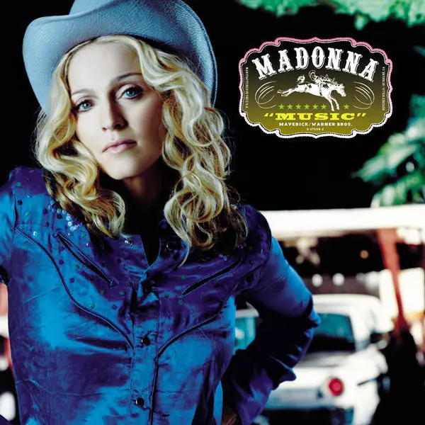 Madonna - Music 앞면