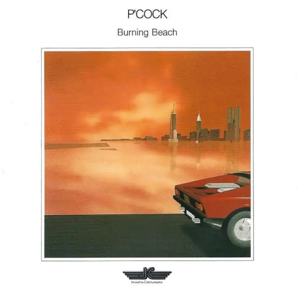 P'cock - Burning Beach 앞면