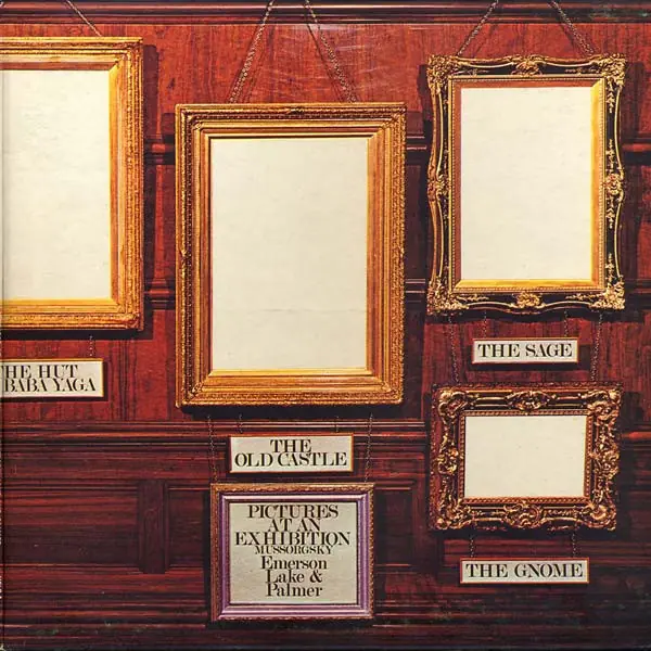 Emerson, Lake & Palmer - Pictures At An Exhibition 앞면
