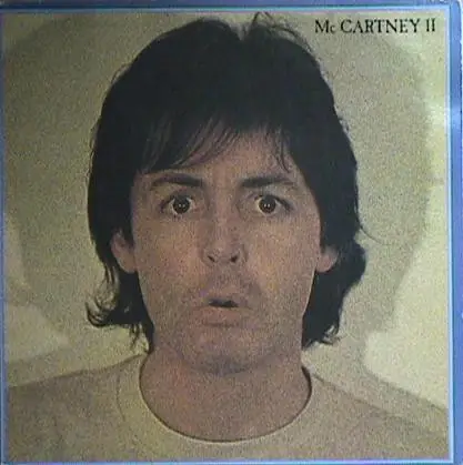 Paul McCartney - McCartney II 앞면