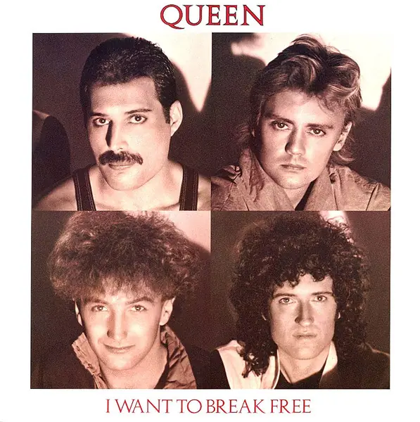 Queen - I Want To Break Free 앞면