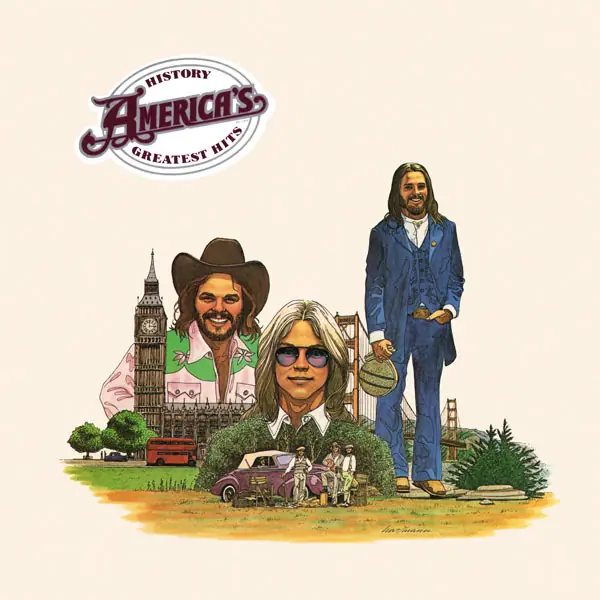 America - History - America's Greatest Hits 앞면