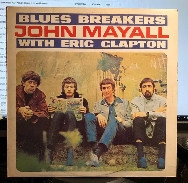 John Mayall / Eric Clapton - Blues Breakers 앞면