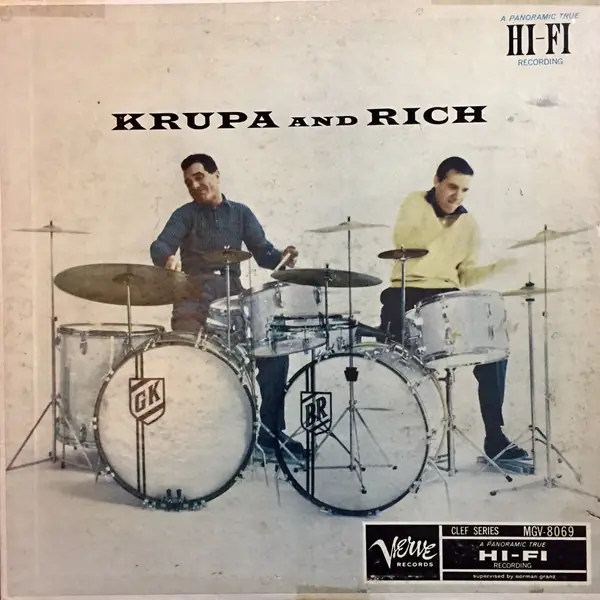 Gene Krupa / Buddy Rich - Krupa And Rich 앞면