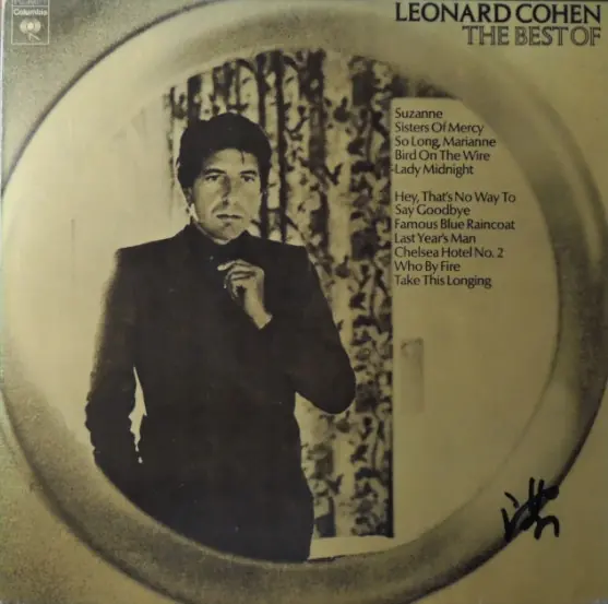 Leonard Cohen - The Best Of 앞면