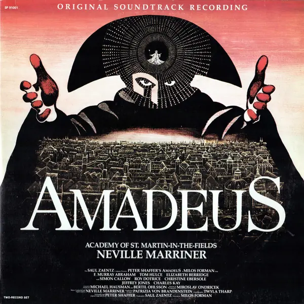 Sir Neville Marriner / Wolfgang Amadeus Mozart - Amadeus (Original Soundtrack Recording) 앞면