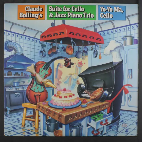 Claude Bolling / Yo-Yo Ma - Suite For Cello & Jazz Piano Trio 앞면