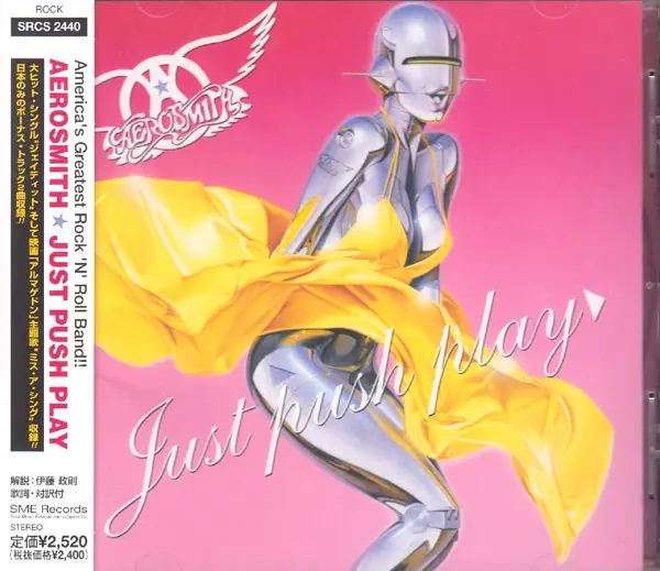 Aerosmith - Just Push Play 앞면
