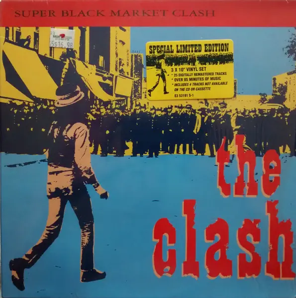 The Clash - Super Black Market Clash 앞면