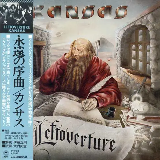 Kansas - Leftoverture 앞면