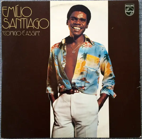 Emilio Santiago - Comigo É Assim 앞면