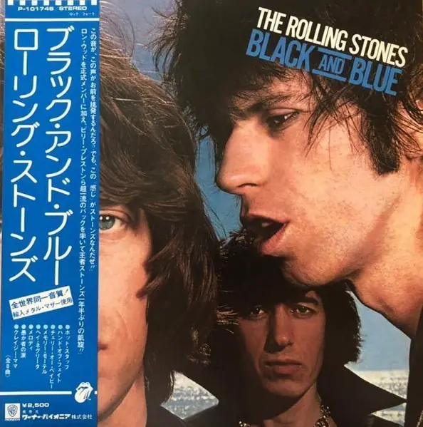 The Rolling Stones - Black And Blue = ブラック・アンド・ブルー 앞면