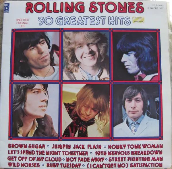 The Rolling Stones - 30 Greatest Hits 앞면