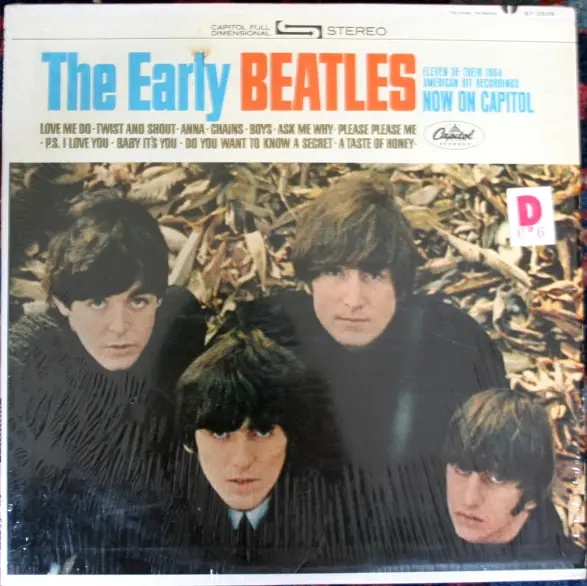 The Beatles - The Early Beatles 앞면