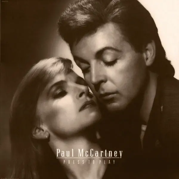 Paul McCartney - Press To Play 앞면