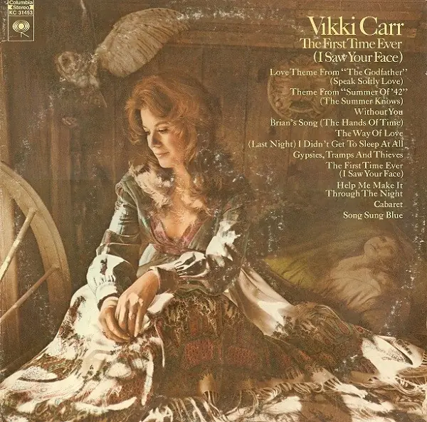 Vikki Carr - The First Time Ever (I Saw Your Face) 앞면
