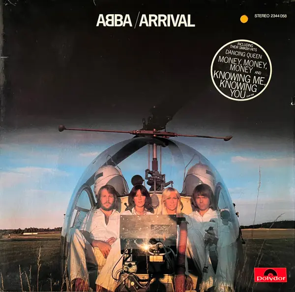ABBA - Arrival 앞면