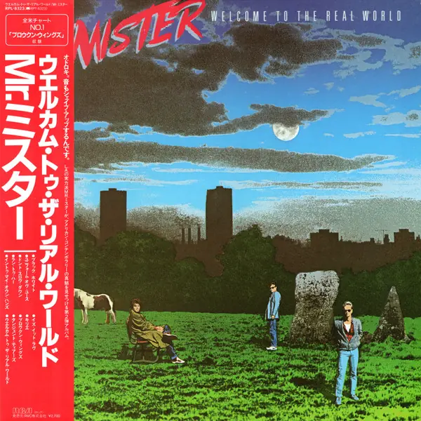 Mr. Mister - Welcome To The Real World 앞면