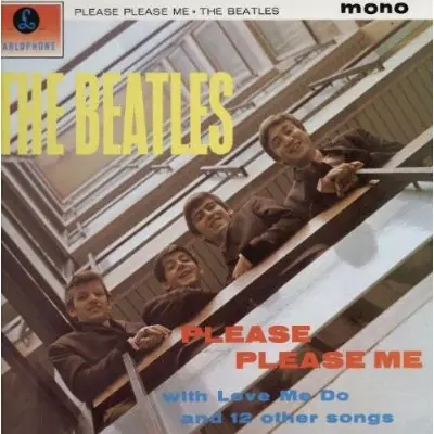 The Beatles - Please Please Me 앞면