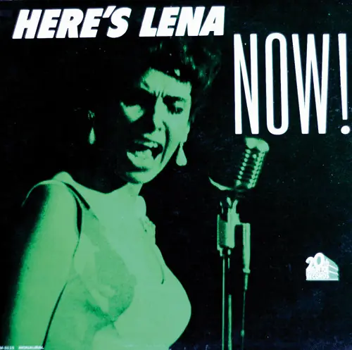 Lena Horne - Here's Lena Now! 앞면
