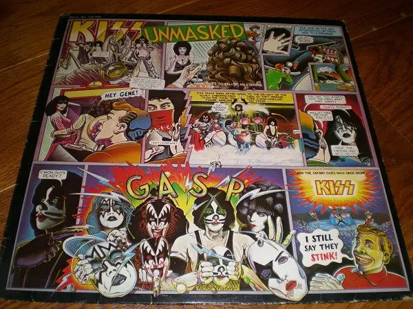 Kiss - Unmasked = 가면의 정체 앞면