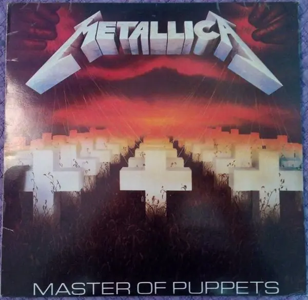 Metallica - Master Of Puppets 앞면