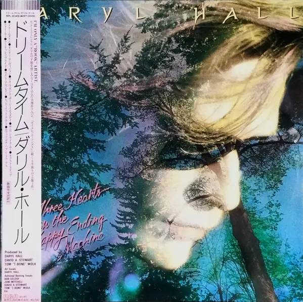 Daryl Hall - Three Hearts In The Happy Ending Machine 앞면
