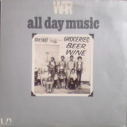 War - All Day Music 앞면