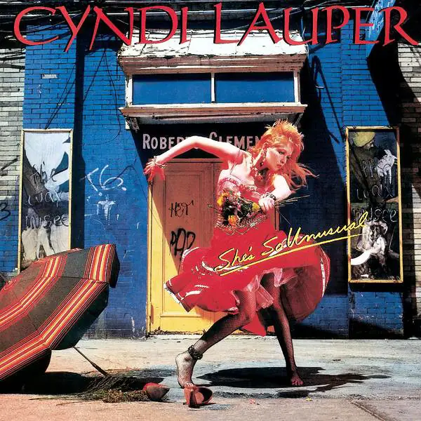Cyndi Lauper - She's So Unusual 앞면