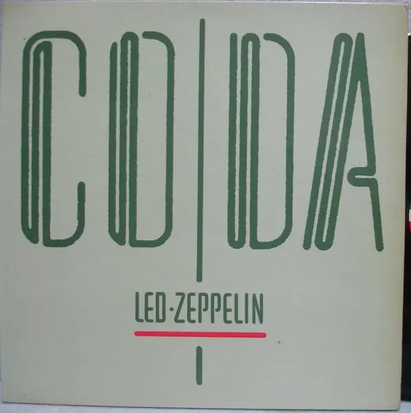 Led Zeppelin - Coda 앞면