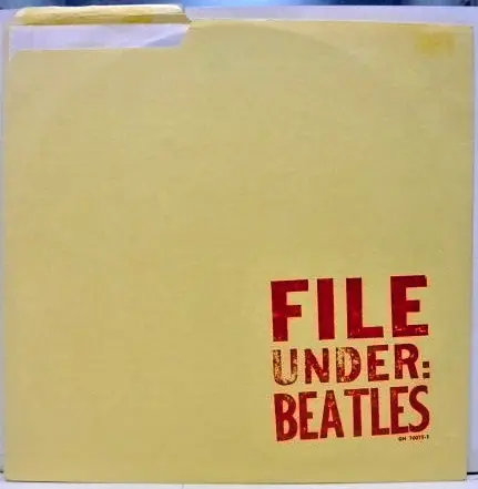 The Beatles - File Under: Beatles 앞면