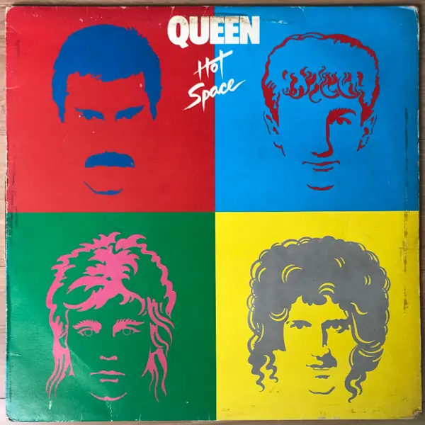 Queen - Hot Space 앞면