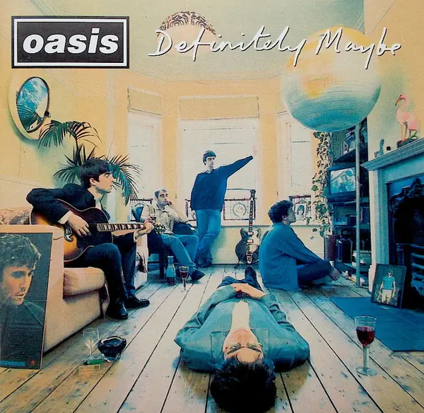 Oasis - Definitely Maybe 앞면