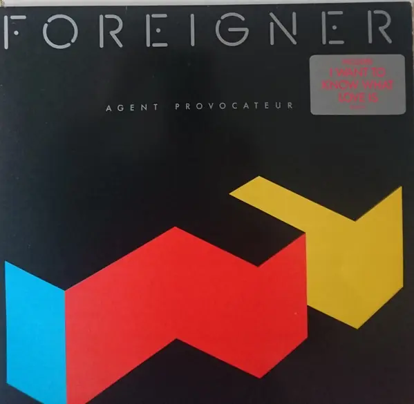Foreigner - Agent Provocateur 앞면