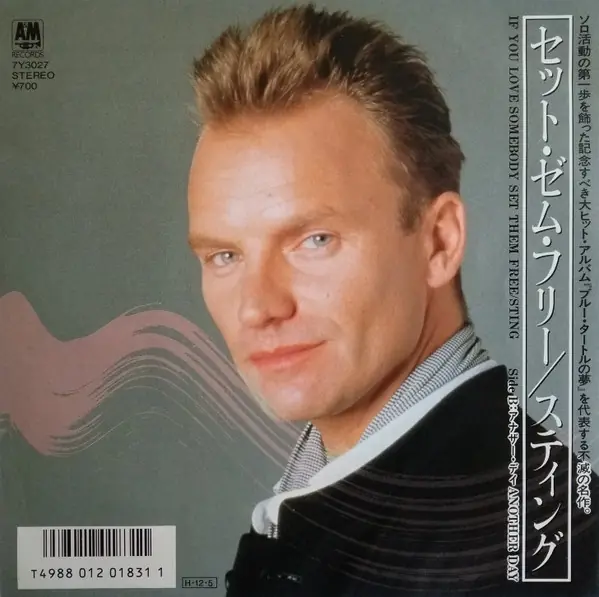 Sting - If You Love Somebody Set Them Free 앞면