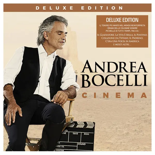 Andrea Bocelli - Cinema 앞면