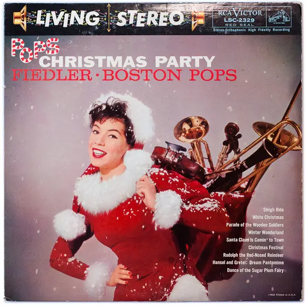 Arthur Fiedler / Boston Pops Orchestra - Pops Christmas Party 앞면